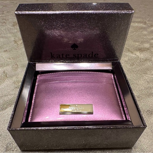 kate spade Handbags - KATE SPADE Cardholder - Quartz Pink - Kenzie Boxed Small Cardholder
